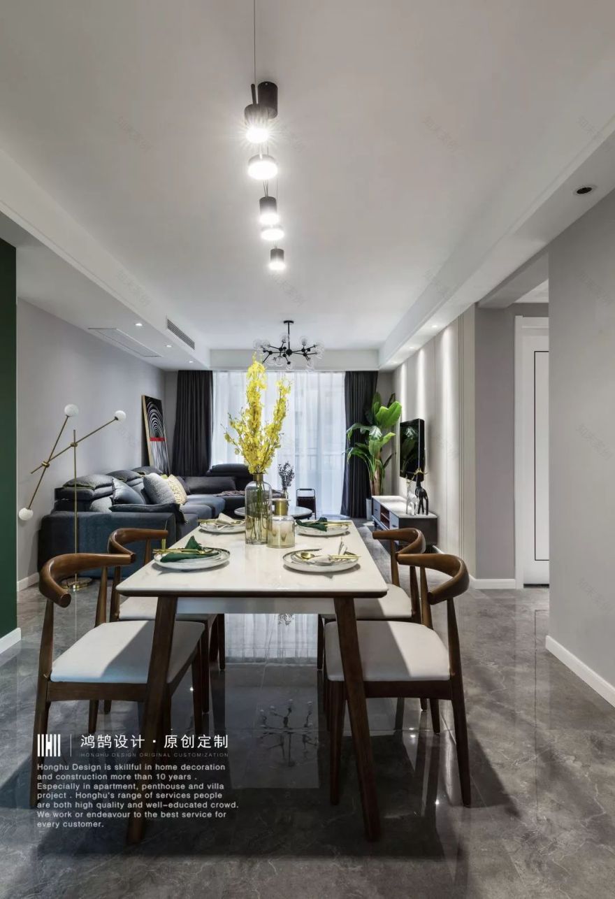 115m²混搭风空间,周洁打造美的工润明湖别样魅力-19