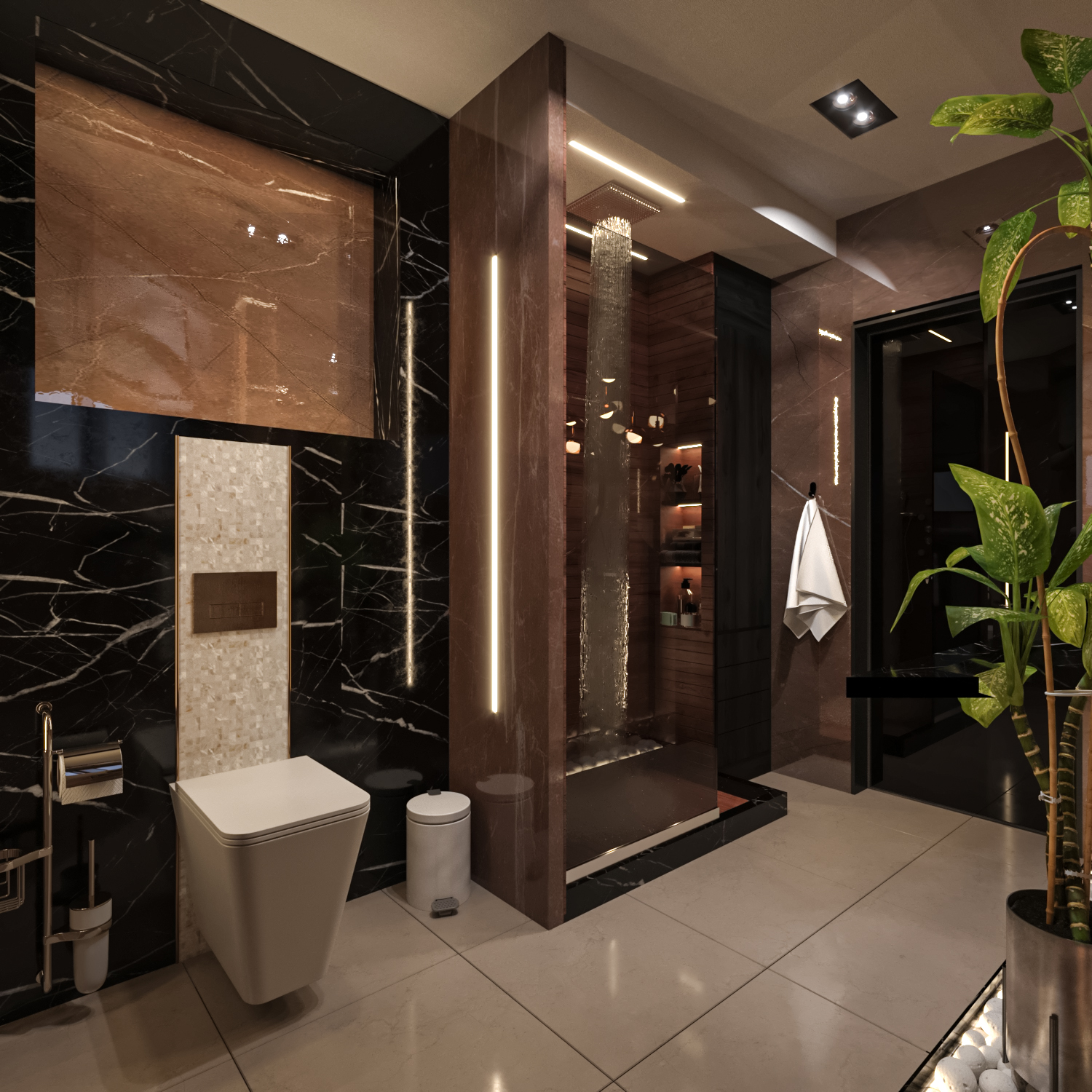 海德公园山景别墅丨埃及开罗丨Atrium Design  Ahmed Rabie-63