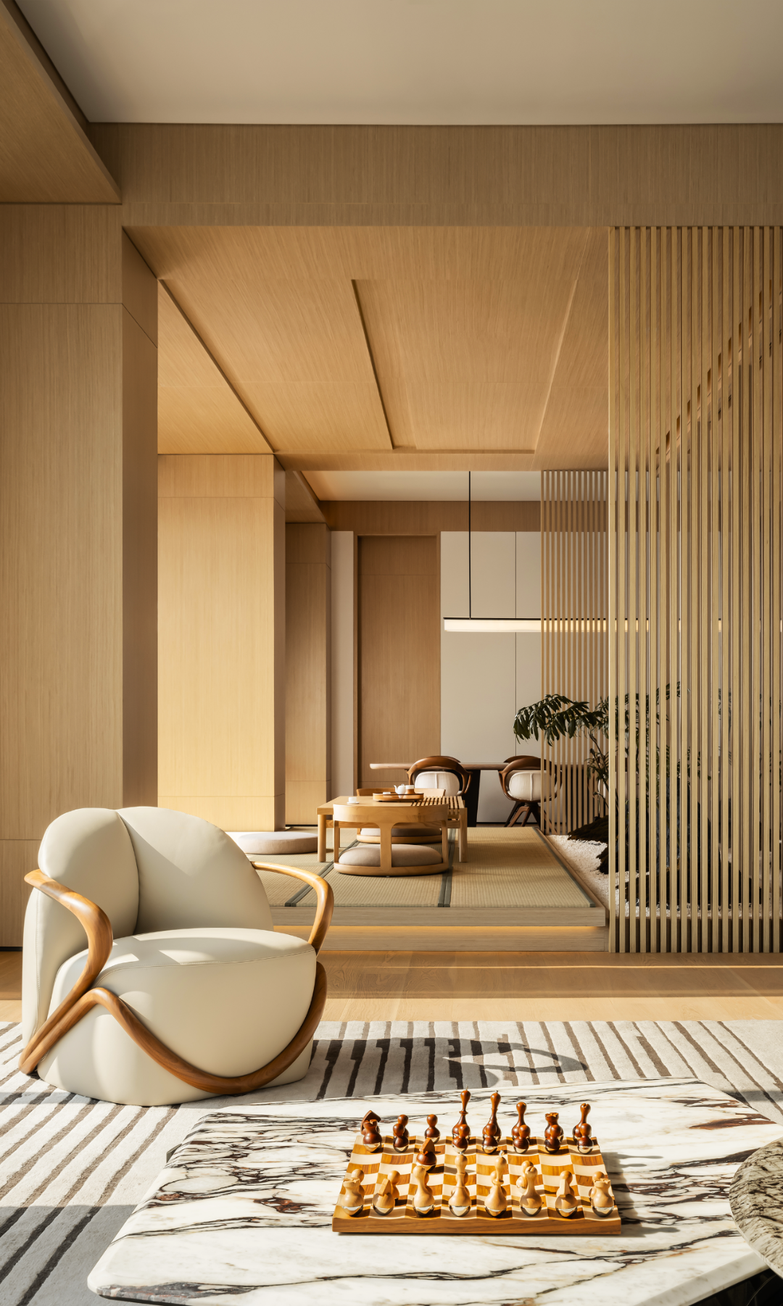 现代 416㎡空中合院丨中国丨新加坡建筑师曾仕强-19