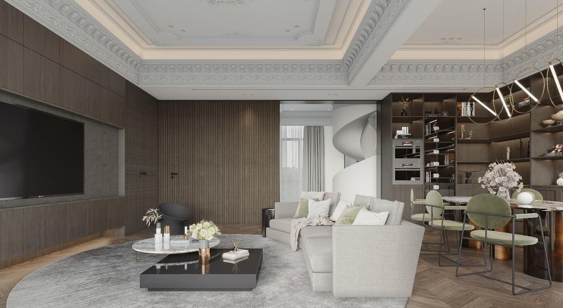 
设计新作 | 250㎡ 远香湖九号 混搭 -1