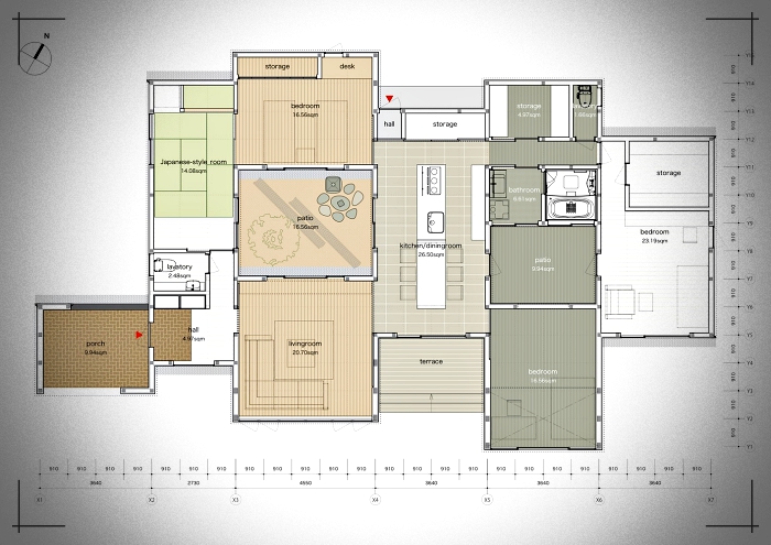 现代单层超级优雅住宅设计丨日本-37