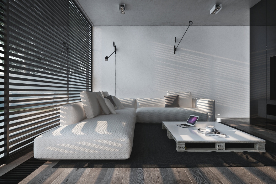 为一对年轻夫妇建造的162平方米的私人住宅项目。-20