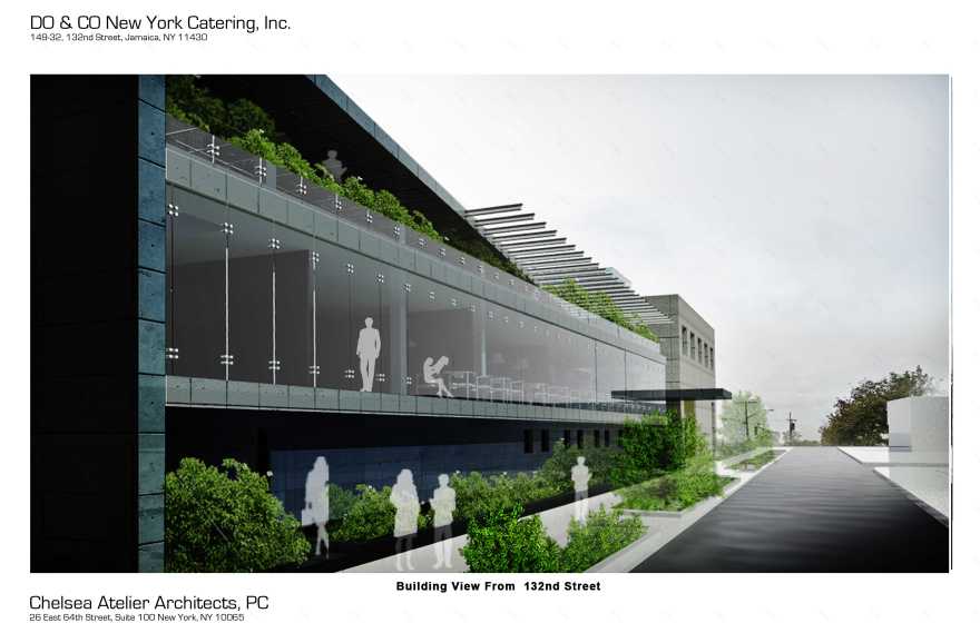 纽约皇后区 DO&CO 餐饮工厂扩建,室内设计瞩目-5