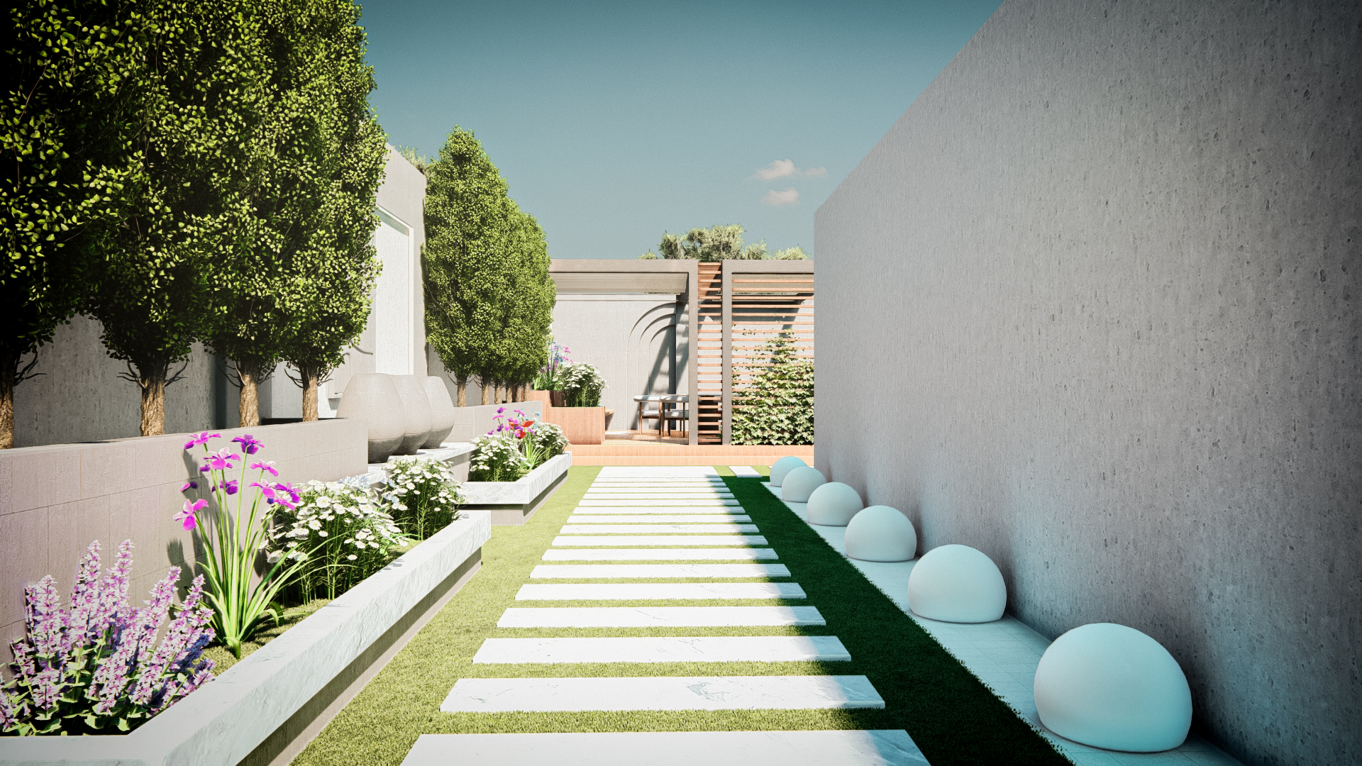 别墅后院设计-7