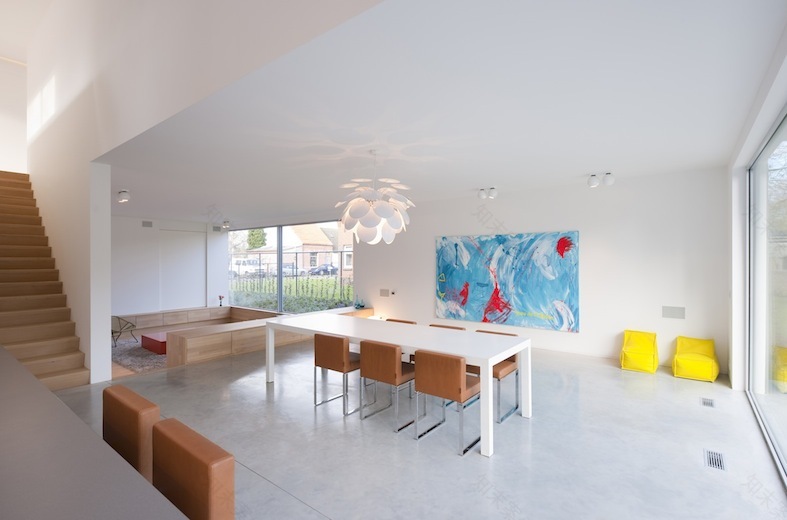 House DJ | 自然光下的家庭住宅室内设计-8