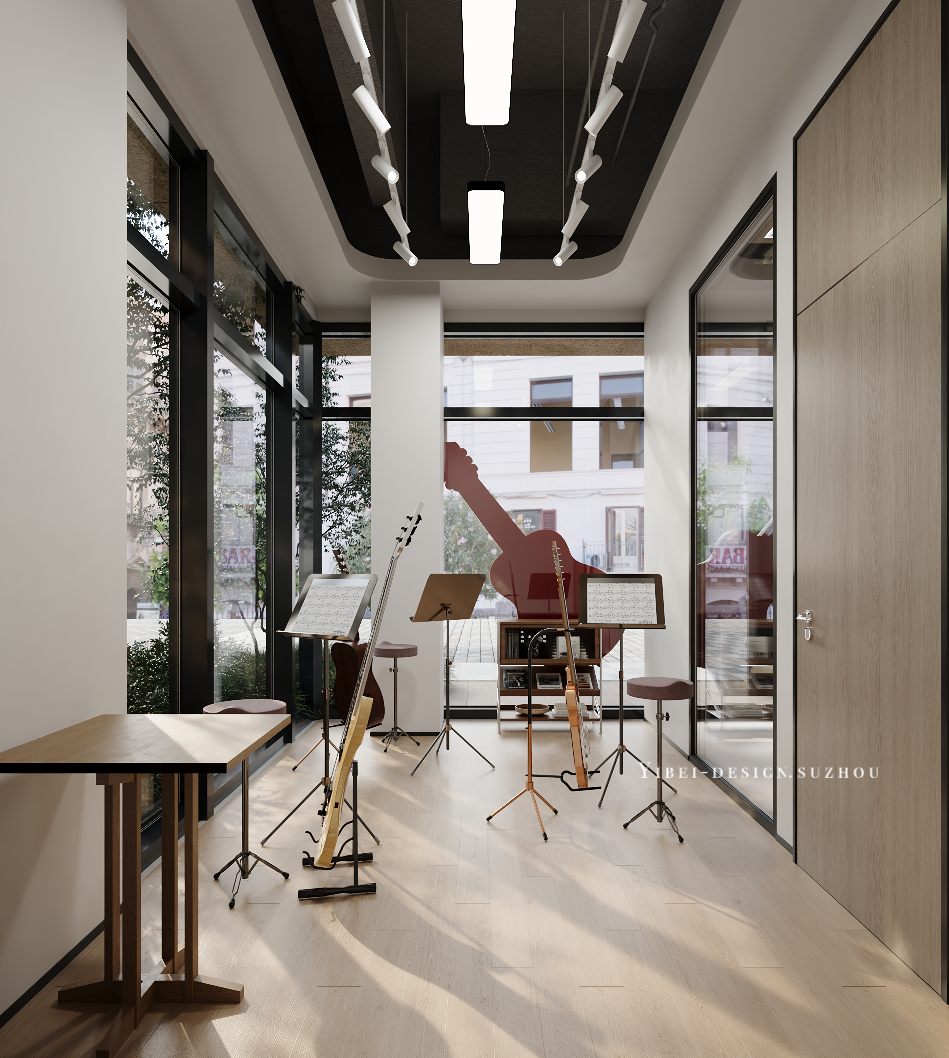 栖于木,鸣于心 音乐培训机构丨YIBEI DESIGN SUZHOU-11
