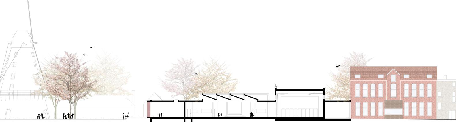 Jan Frans Willems 幼儿园音乐中心丨比利时丨STAUT Architecten + Perifer-28