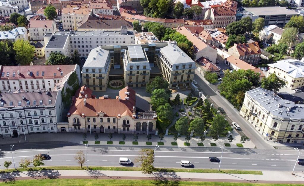 新酒店建筑及公园整治竞赛项目（方案“145215”）丨立陶宛维尔纽斯丨MB “NEUE ARCHITEKTŪRA”等团队-15