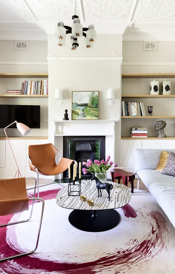 澳大利亚印象派风格彩绘玻璃窗宅邸-8