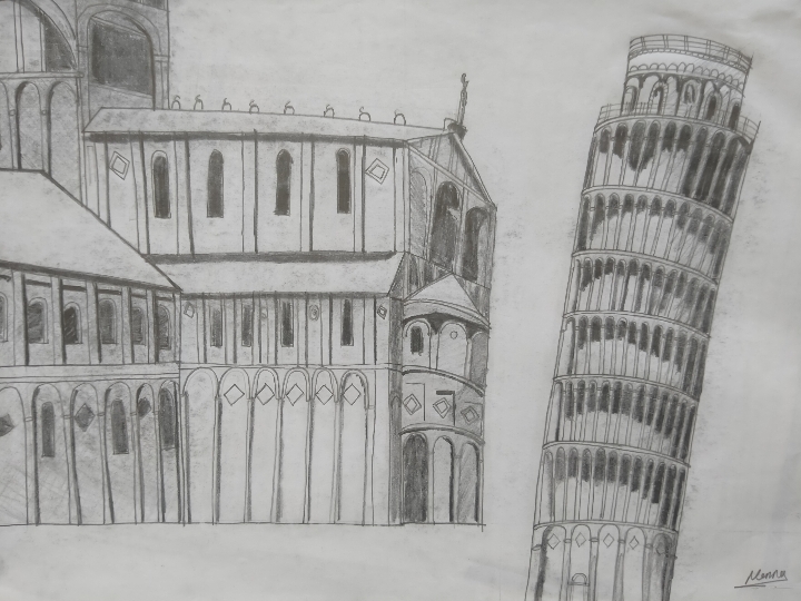 landmark hand sketch-5