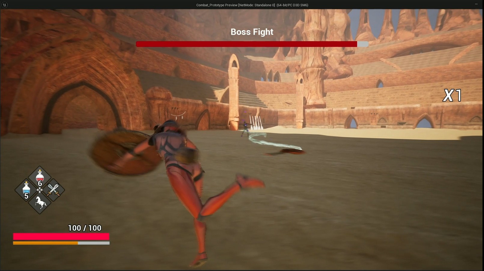 Combat Prototype | Melee Systems & AI Behavior-9