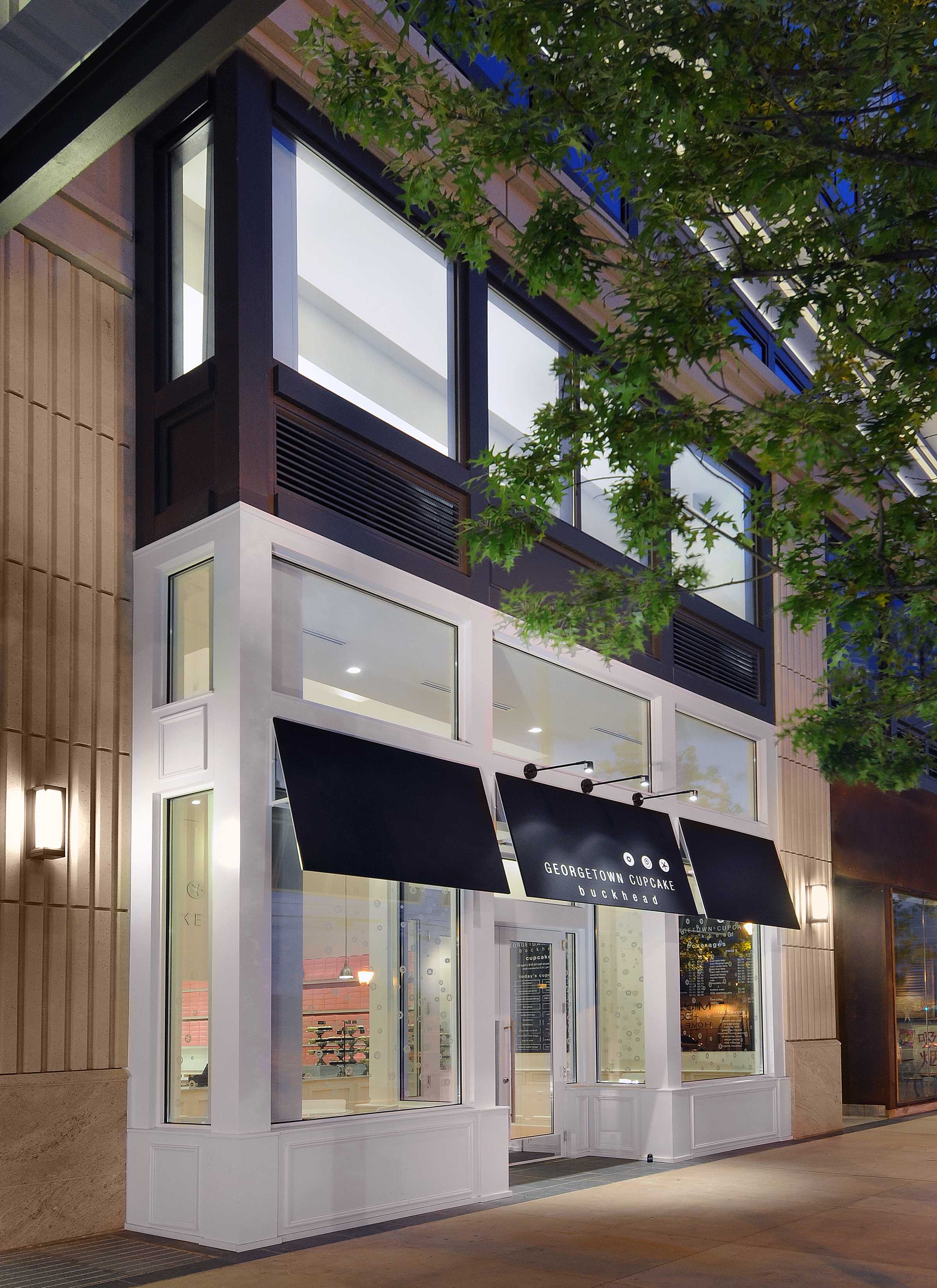 乔治城纸杯蛋糕店 | 现代烘焙空间的营造-0