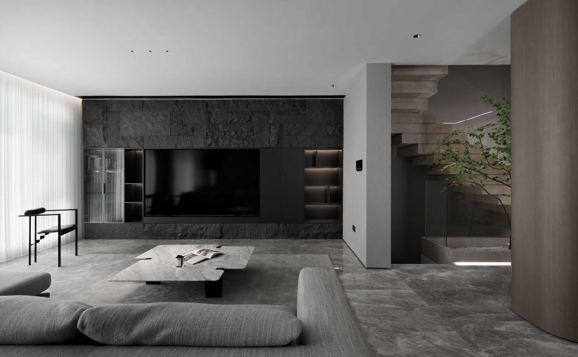 北京意式简奢风格别墅·家居空间摄影案例丨中国北京丨尔本空间设计-8