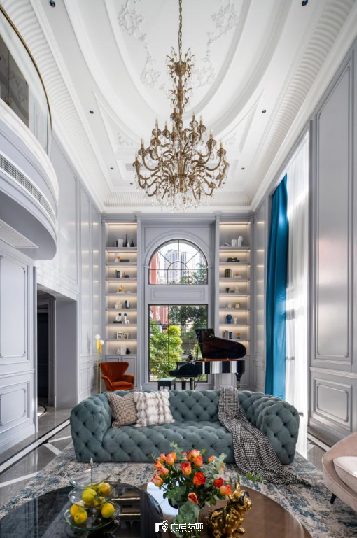 金河谷法式轻奢院墅丨第六设计中心-1