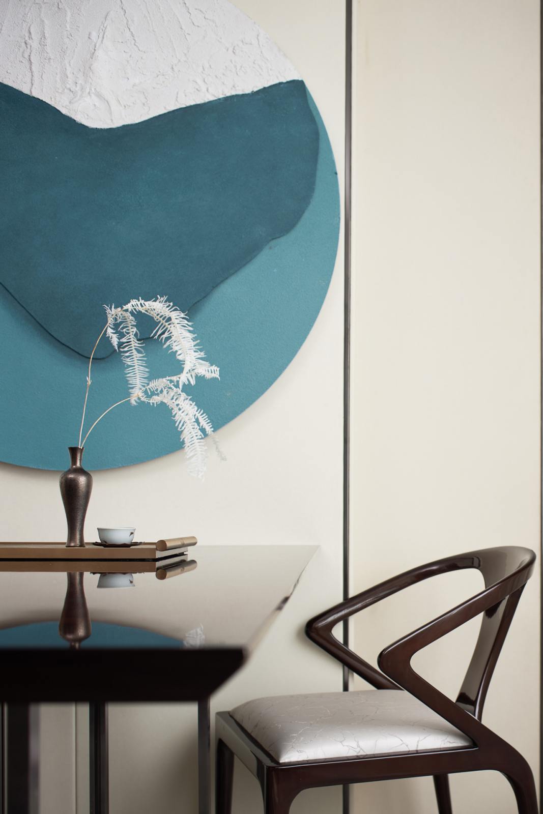 180 ㎡林隐天下合院：中西方的浪漫，高级又不同 | 纳沃设计-22