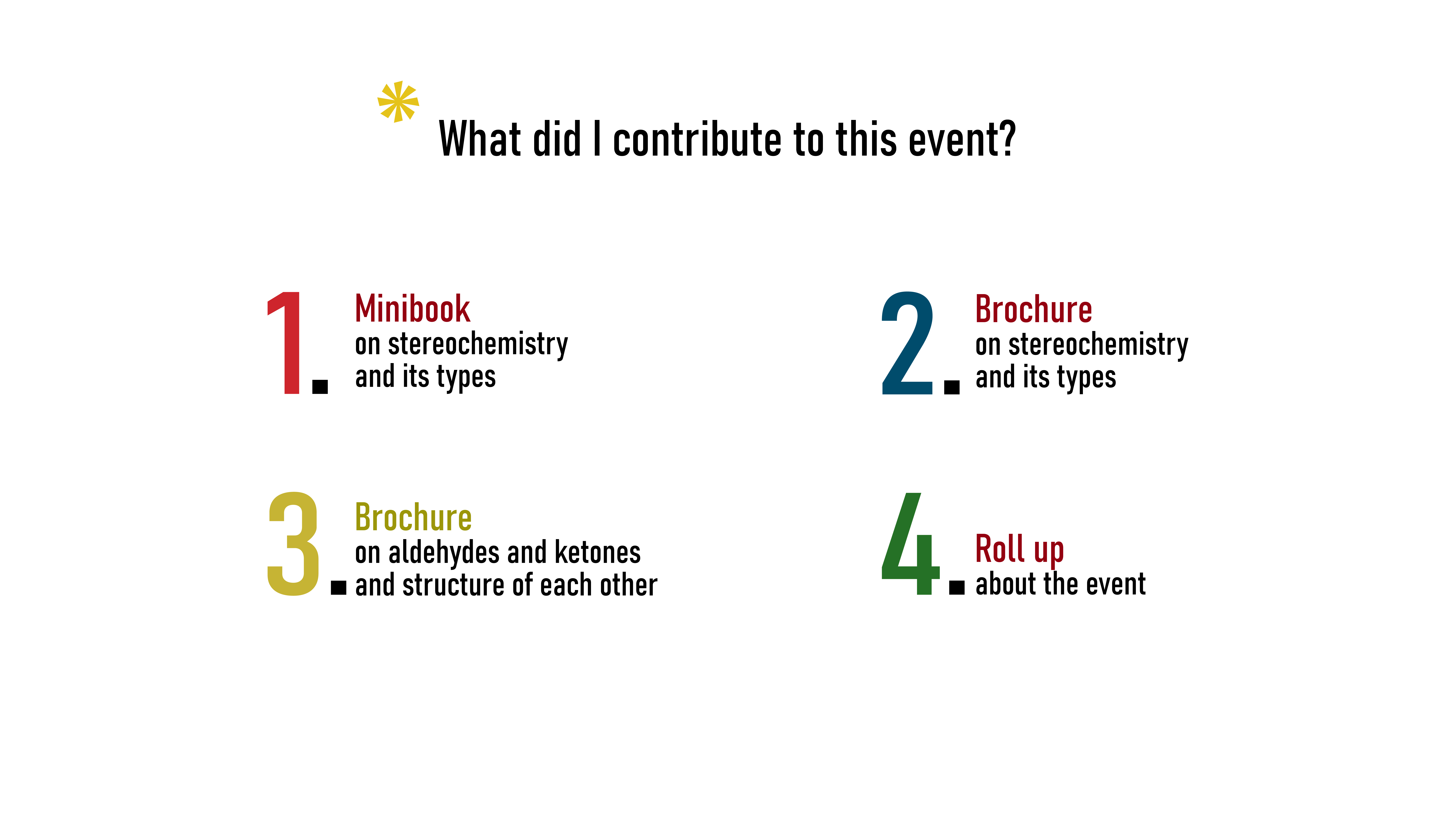 Organic chemistry day in my university-1