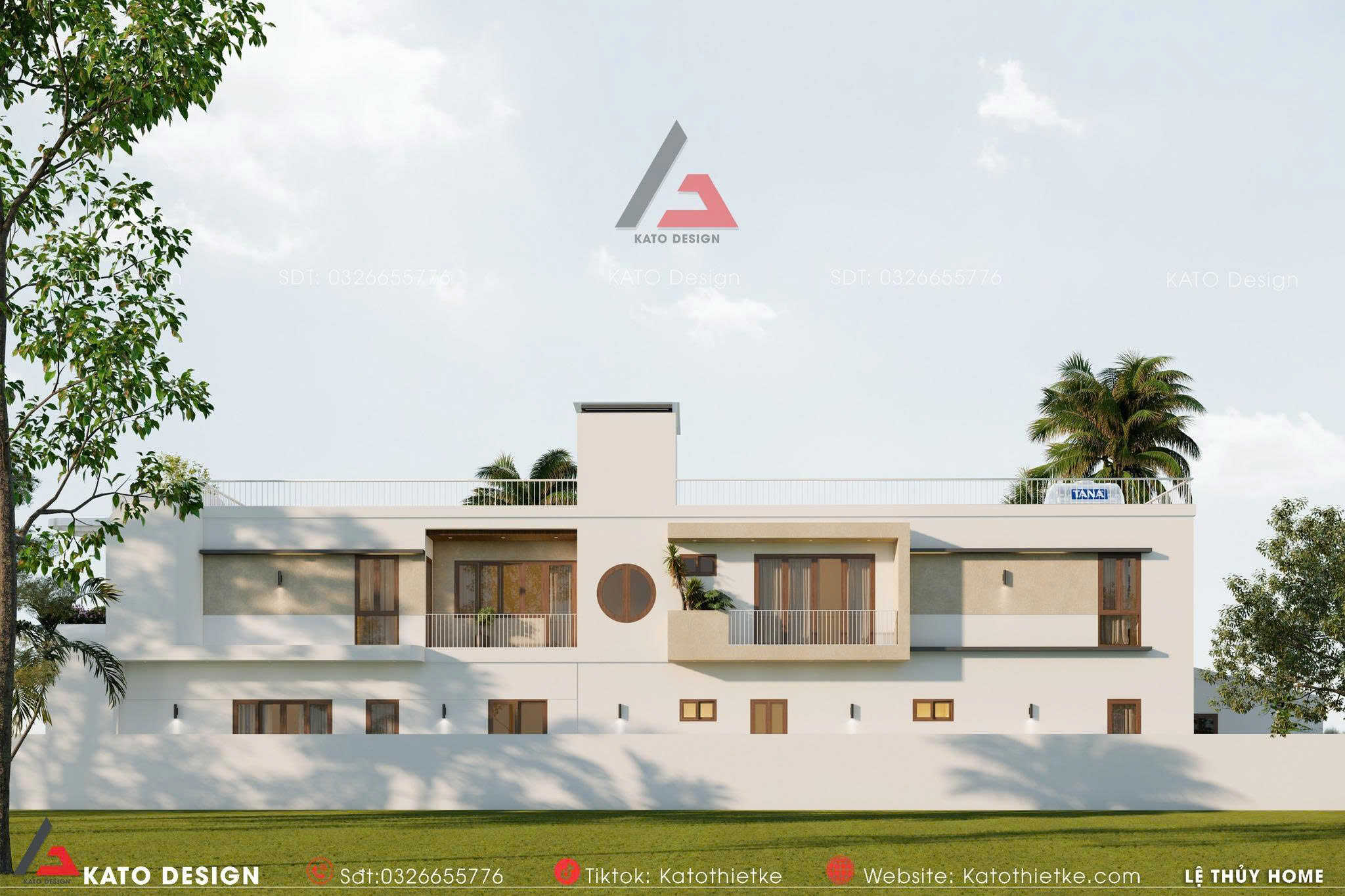 丽水之家（注：因LỆ THỦY有可能对应的是越南语地名丽水，这里结合音译和常见地名猜测给出此翻译，若有更准确背景信息，结果可能不同） 丨KATO Thiết Kế-5