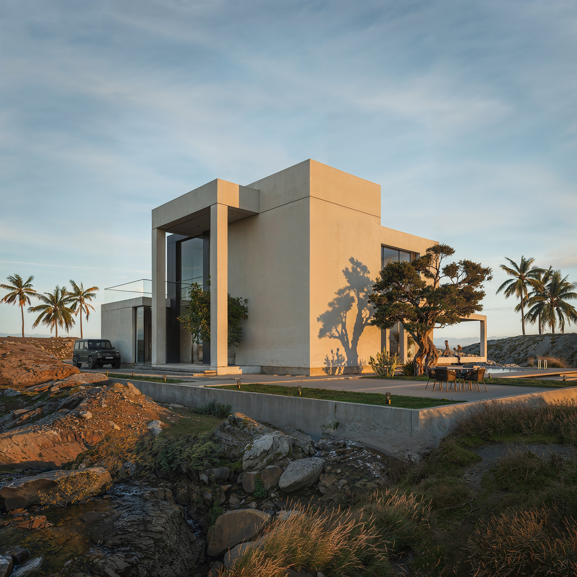 迪拜朱美拉棕榈岛日落别墅丨阿联酋迪拜-9