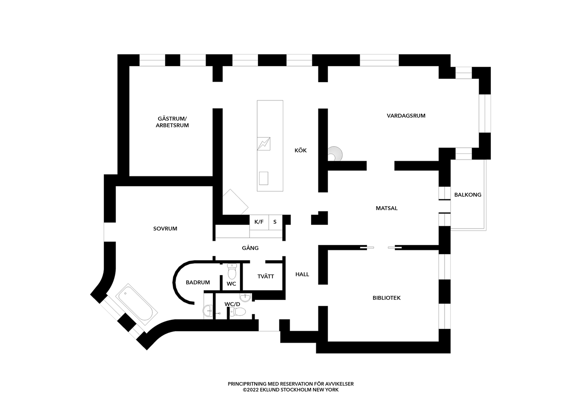 哥德堡豪华公寓的灰色魅力-17