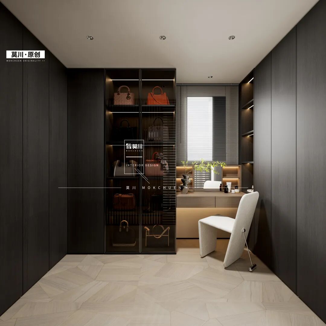 【莫川作品】深圳龙岗168㎡意式风格的家-74