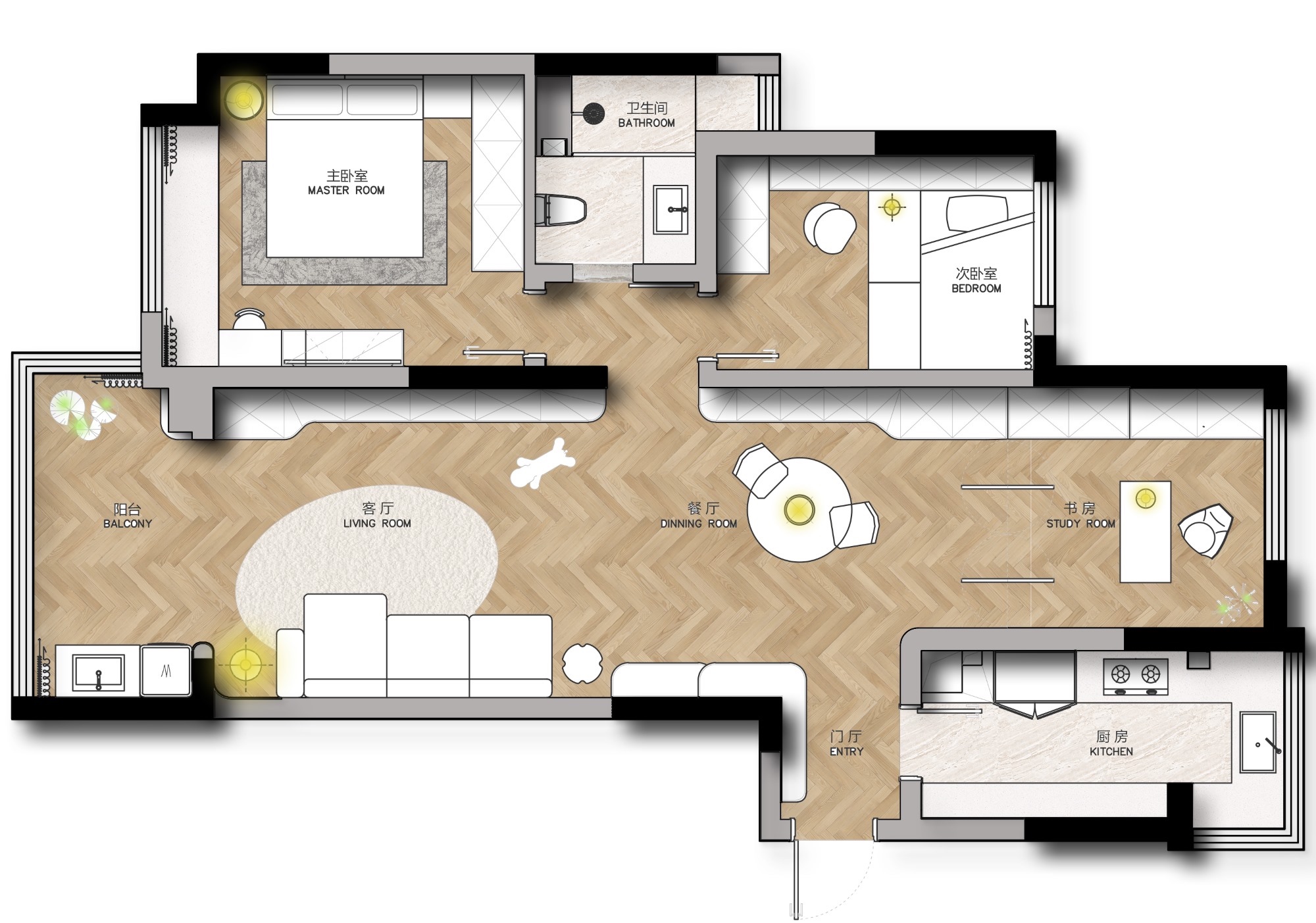海悦花园丨青藜设计-10