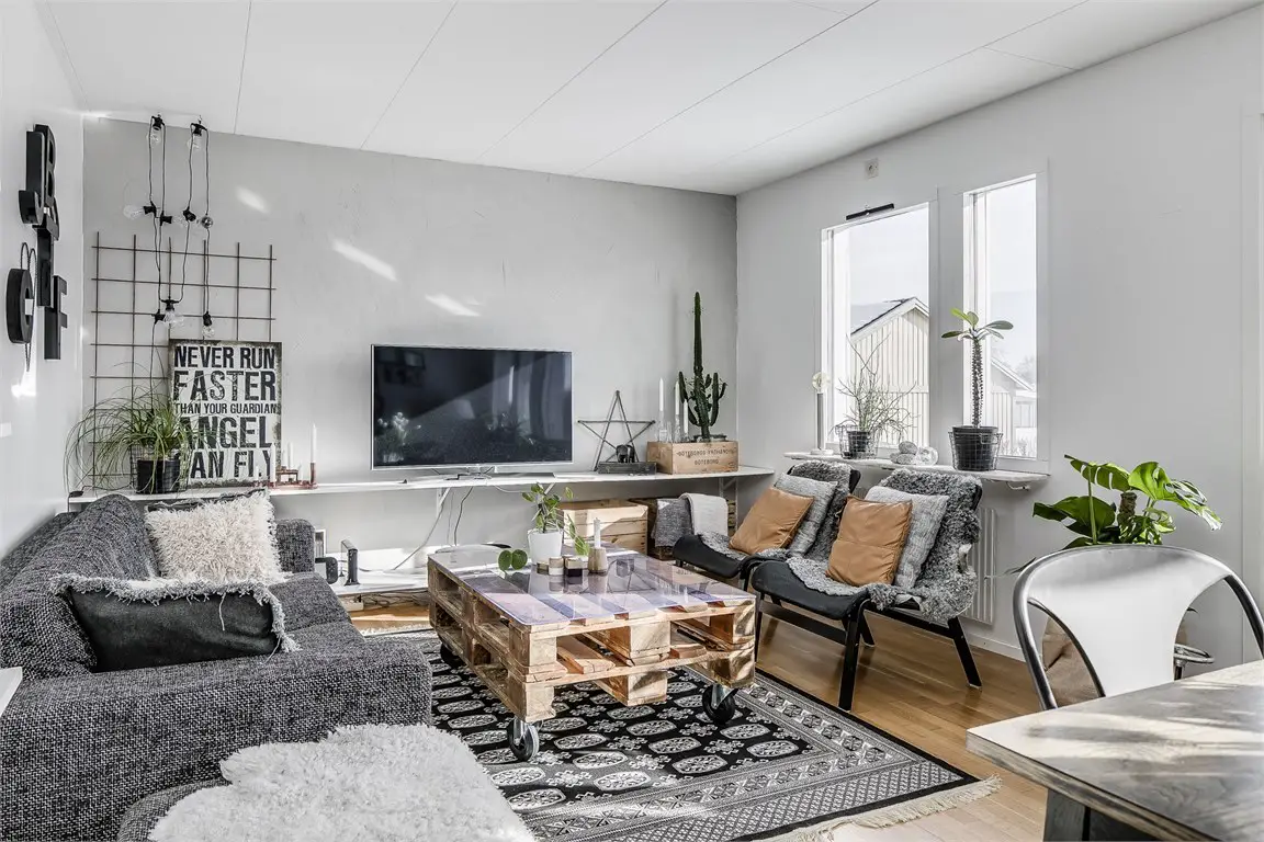 现代简约的北欧风设计，打造温馨舒适的城市住宅-1