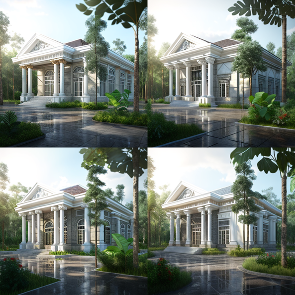 A.I MIDJOURNEY l CLASSIC ARCHITECTURE-12