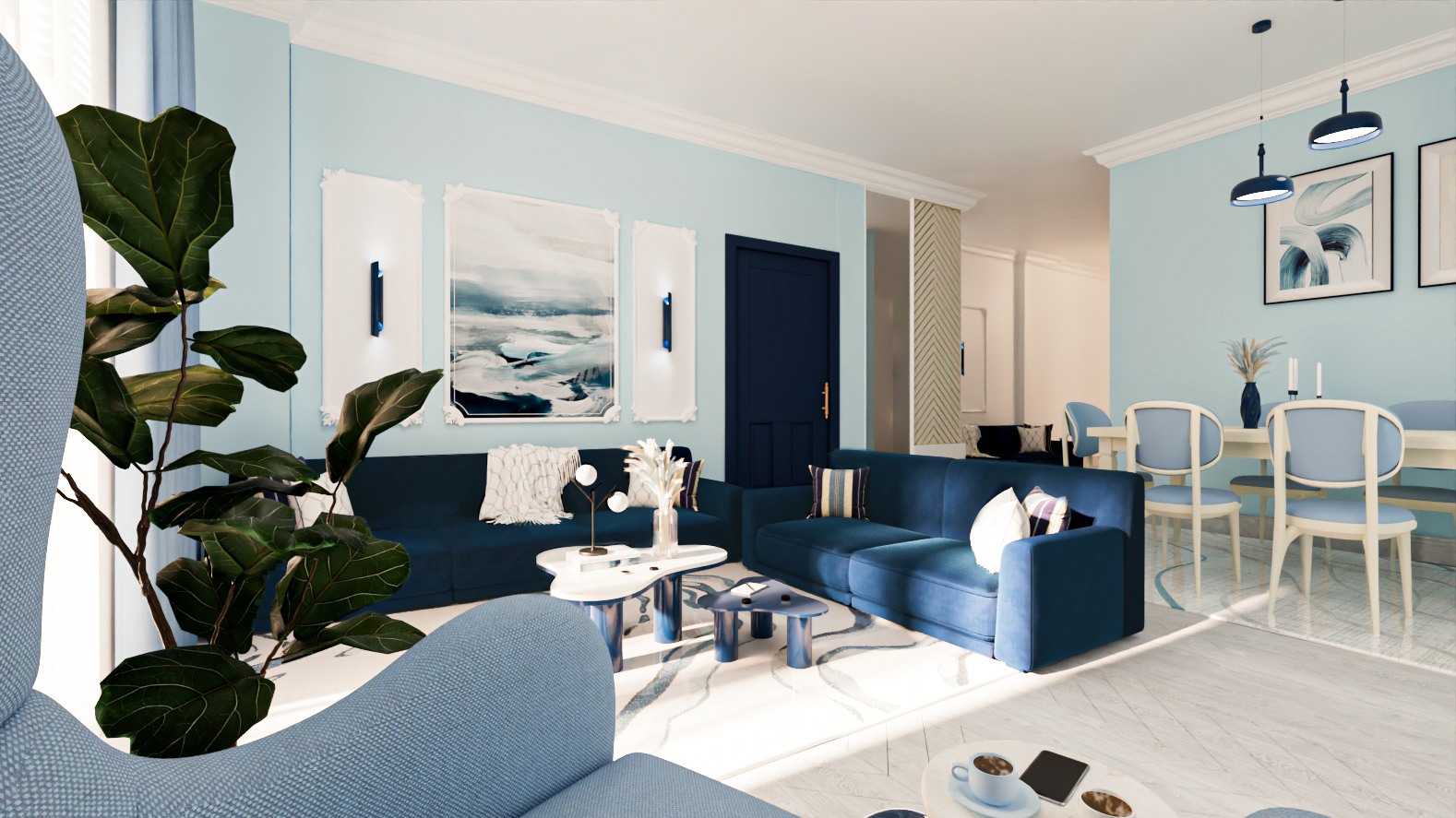 Costal Living Room-8