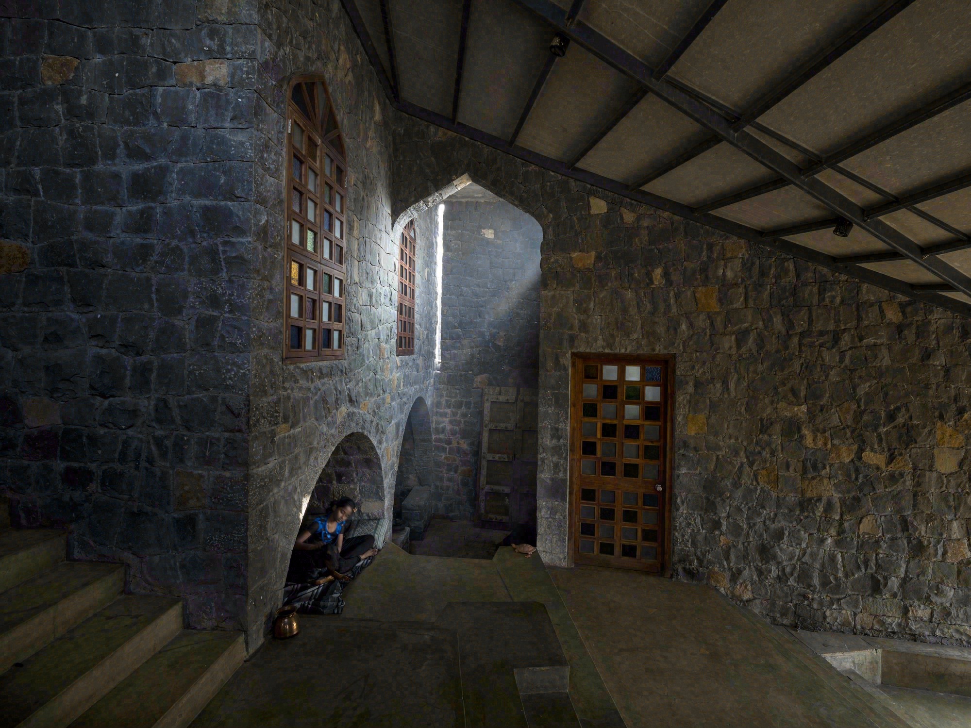 帕德维阳台屋丨印度丨PMA madhushala-29