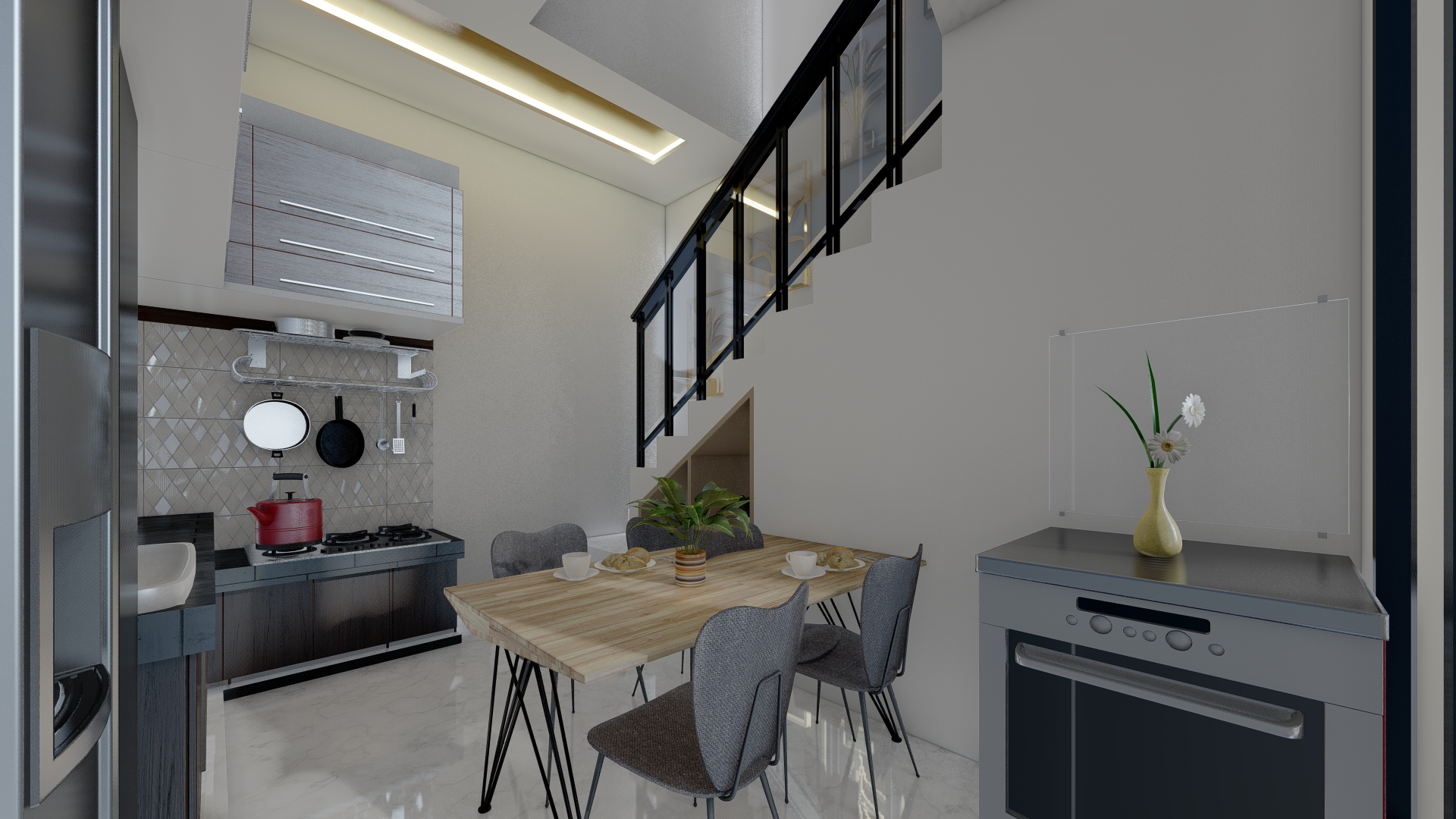 Modern Tropical house in Tasikmadu Malang, Indonesia-7