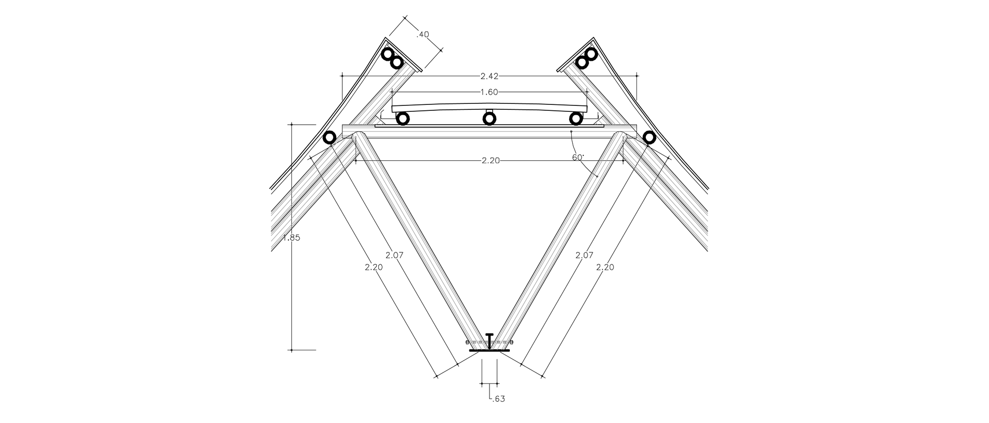 Bamboo Auditorium / Instituto de Vivienda, Urbanismo y Construcción de la USMP-19
