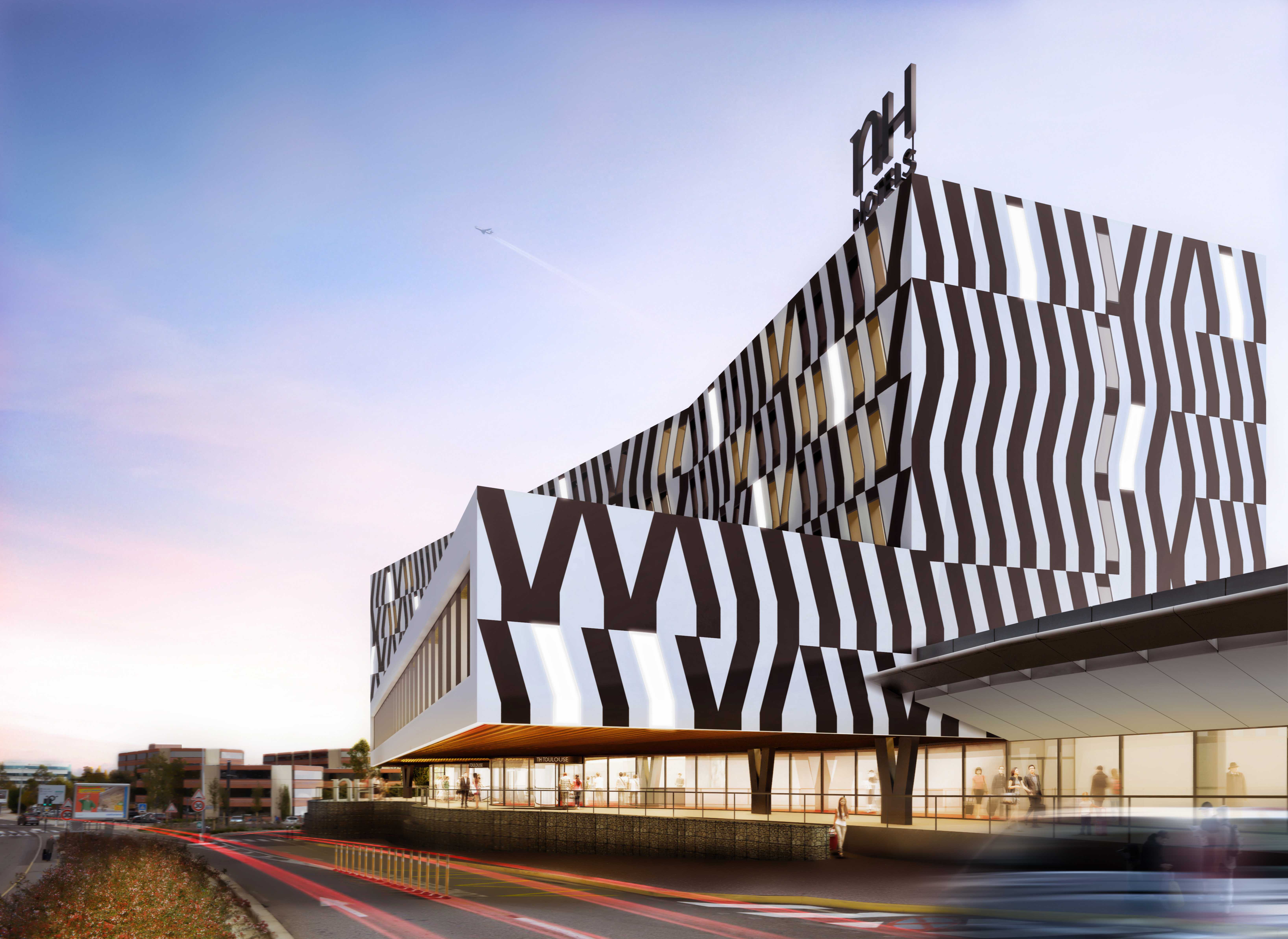 NH 酒店图卢兹,现代建筑与传统艺术的完美融合-2