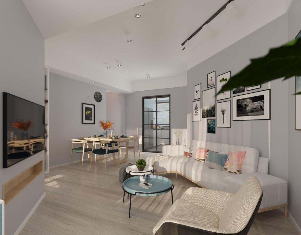 北欧现代"SPRING 早安曲"室内设计案例解析-3