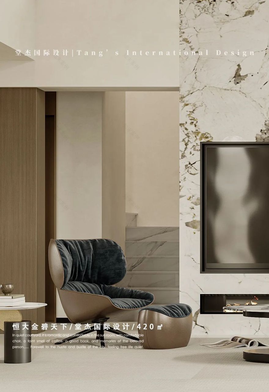 恒大金碧天下 420㎡人居设计丨中国南京丨堂杰国际设计-26