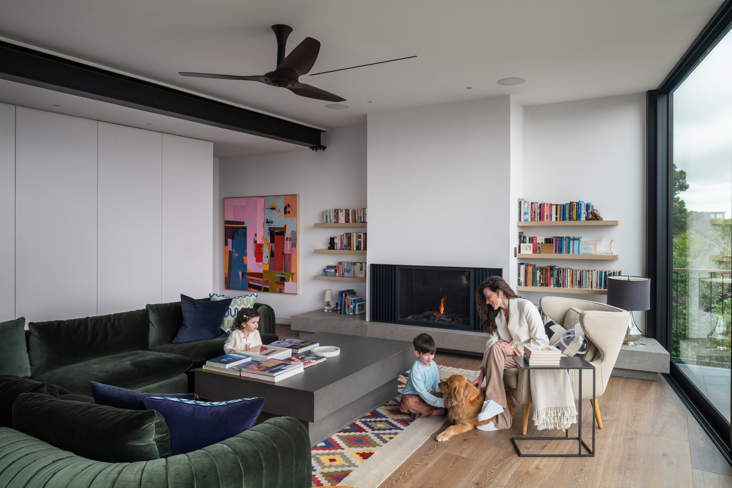 t House · 现代山地住宅设计丨Aaron Neubert Architects-12