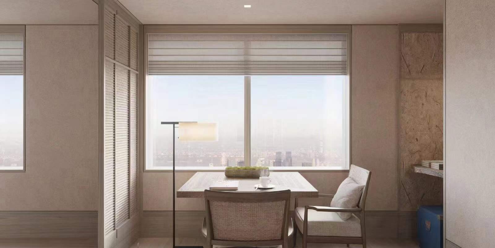 酒店|以简约为主,空间内没有复杂的造型设计-4