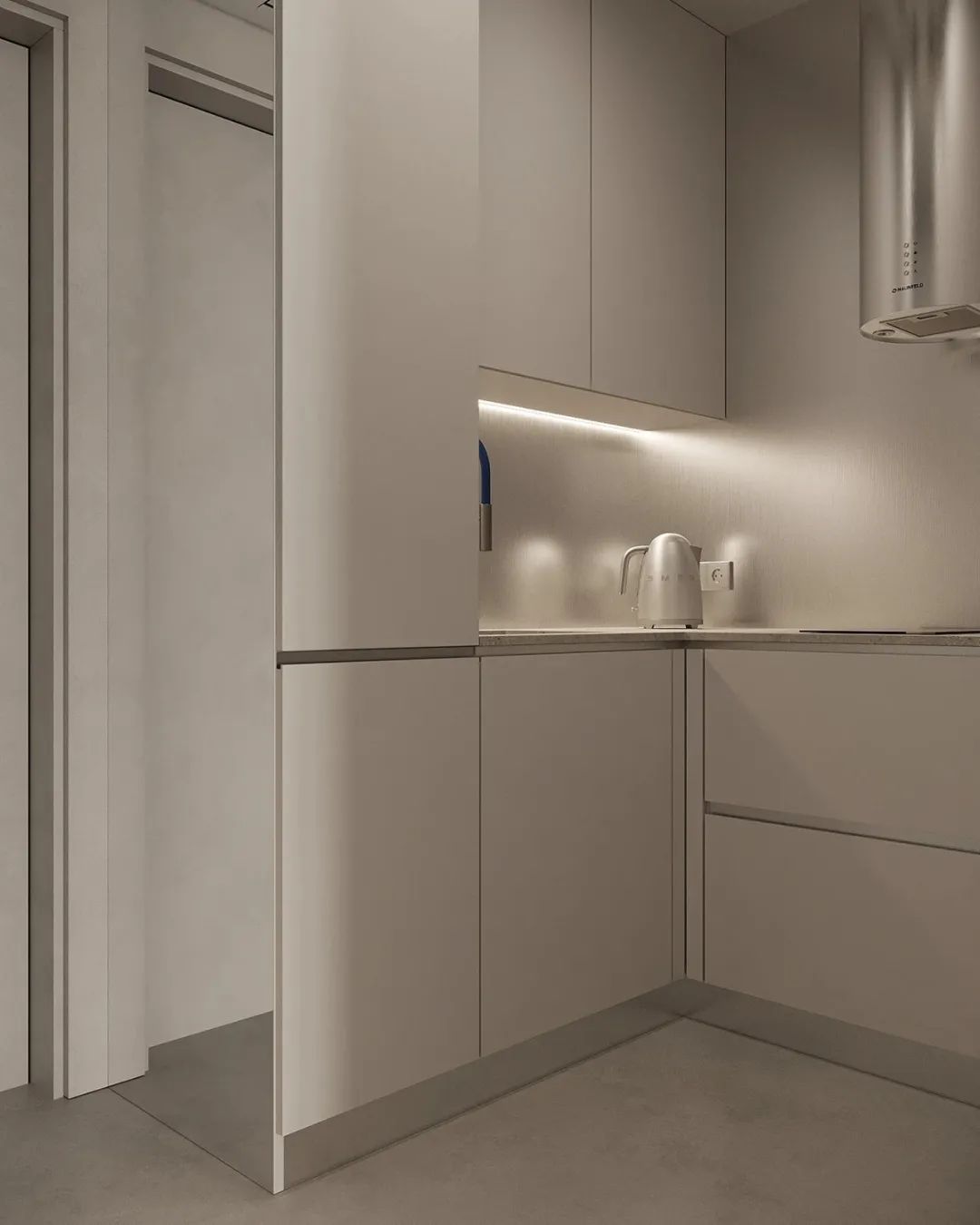 26㎡独居小宅设计丨Nastia Perchyk-12