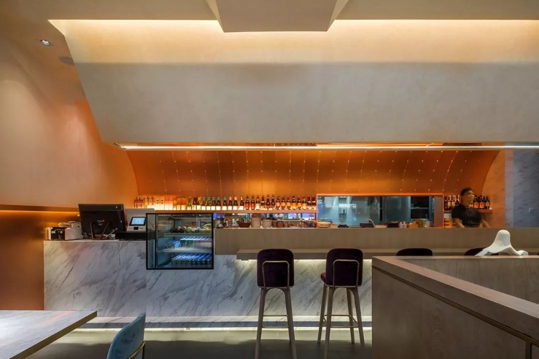 竹影清风,品味东方优雅——无锡山海津餐厅设计-75