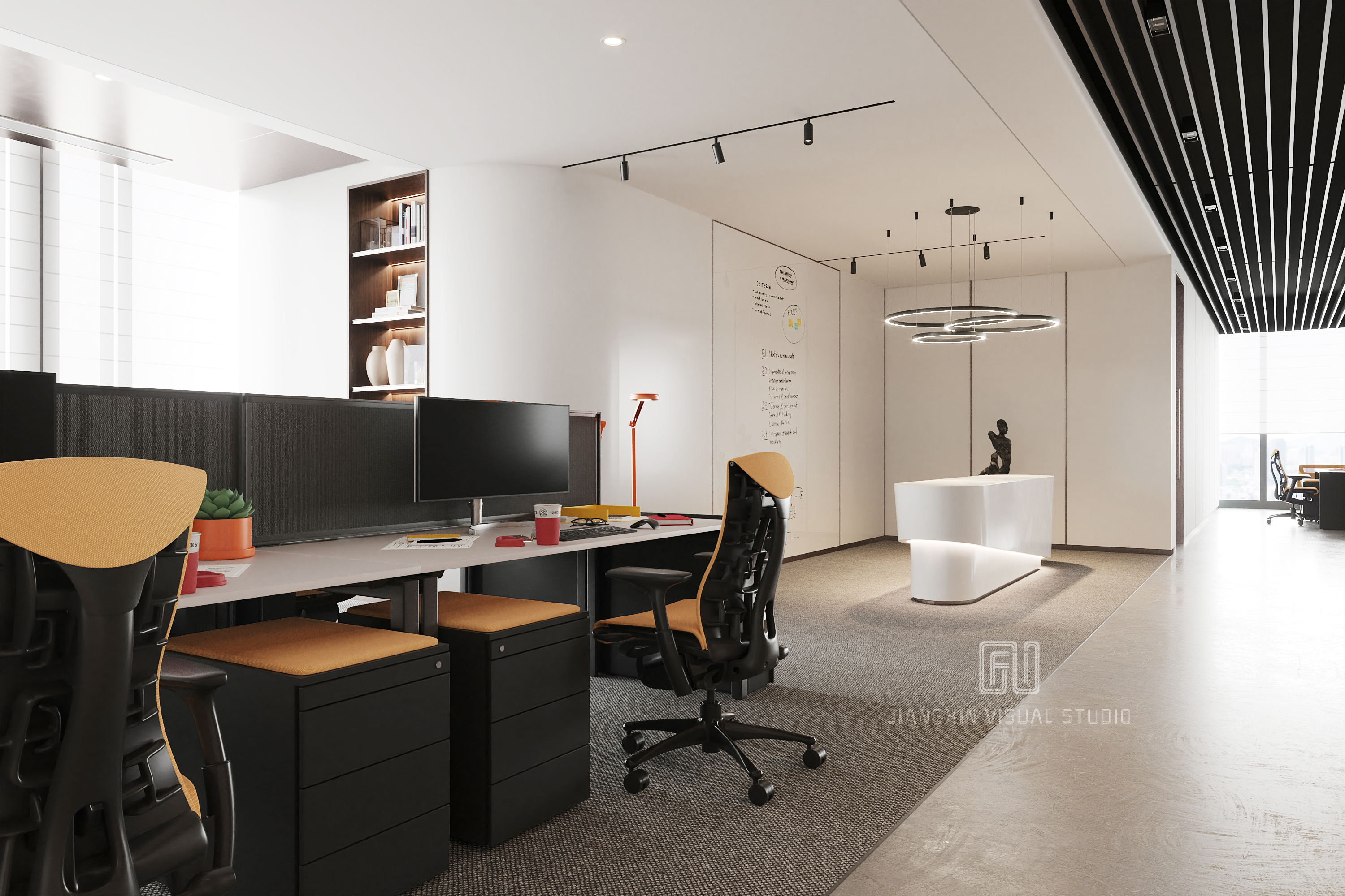 办公空间表现-8