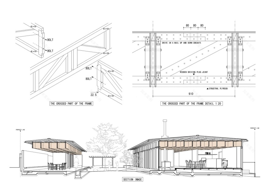 灵活布局的日本 Hogan House-15