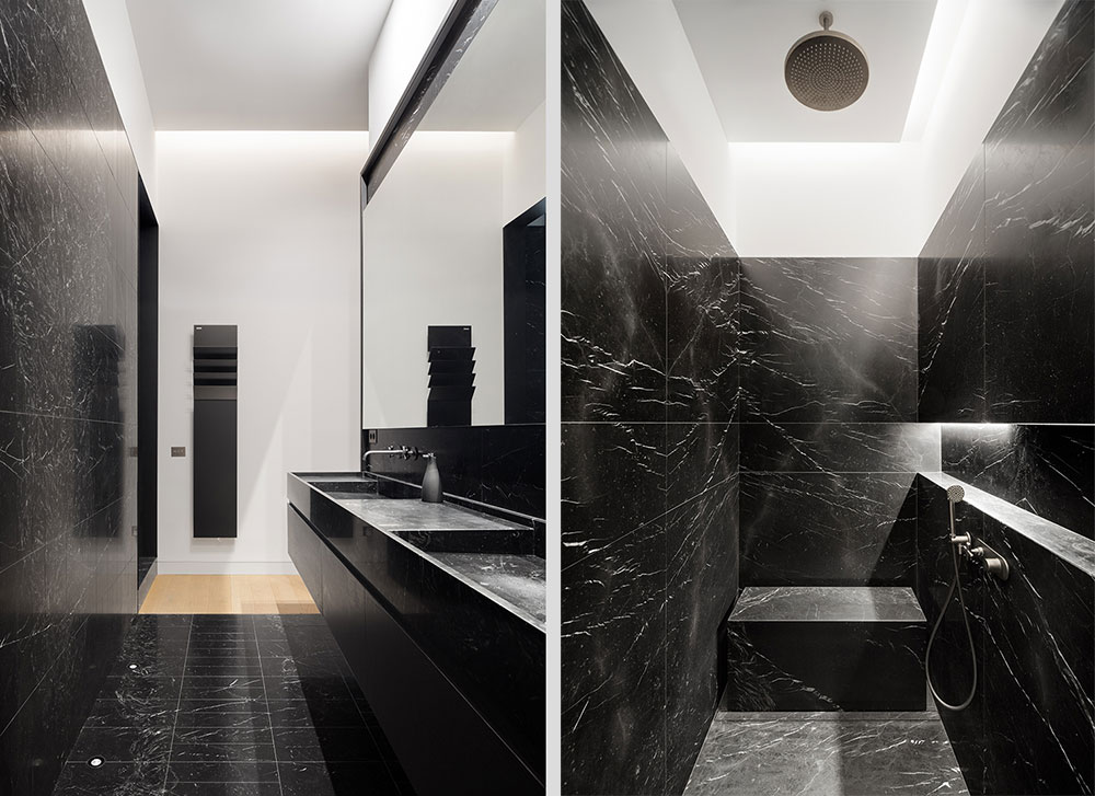 巴塞罗那原木艺术天花板的现代公寓-13