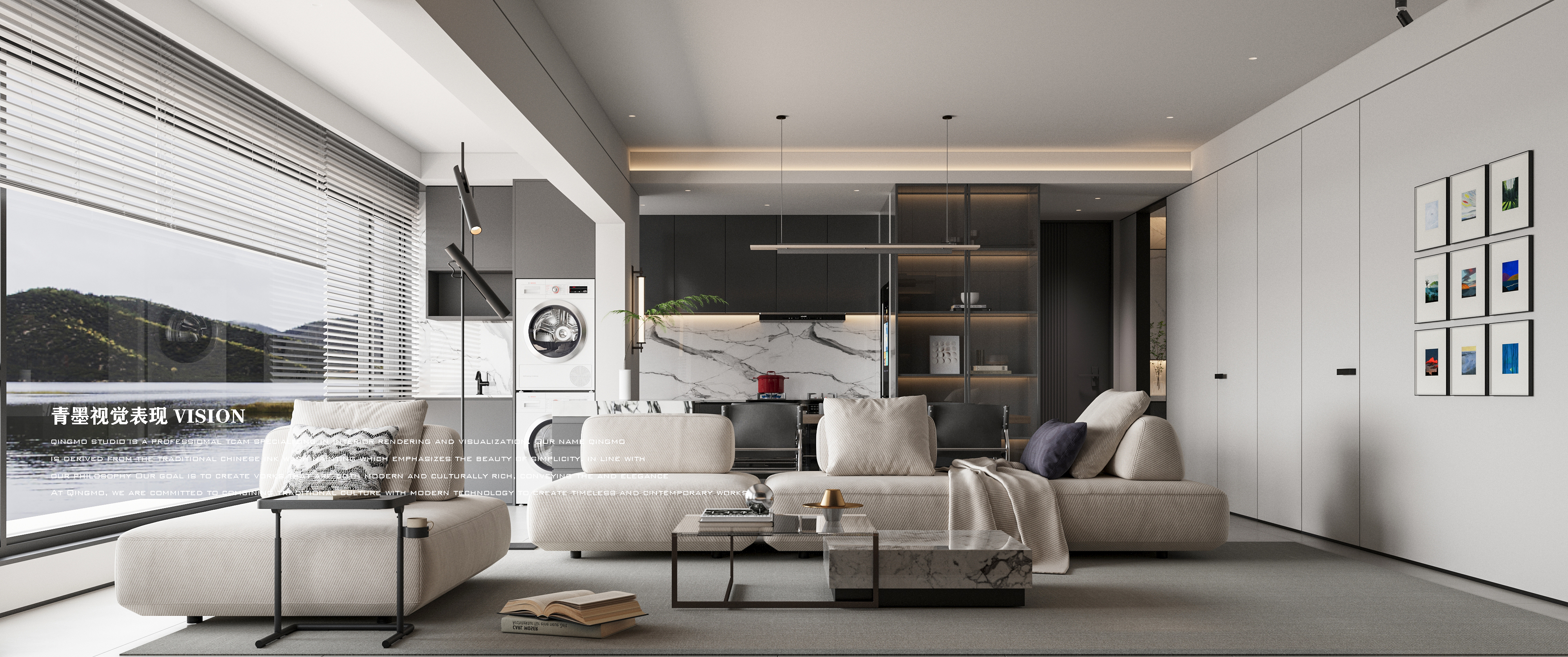 现代极简效果表现-2