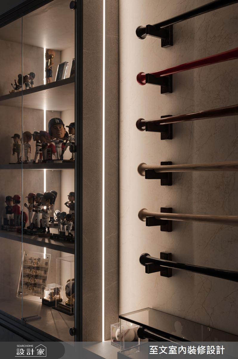 至文·隅美·现代风·53坪设计案例丨至文室内装修设计-14