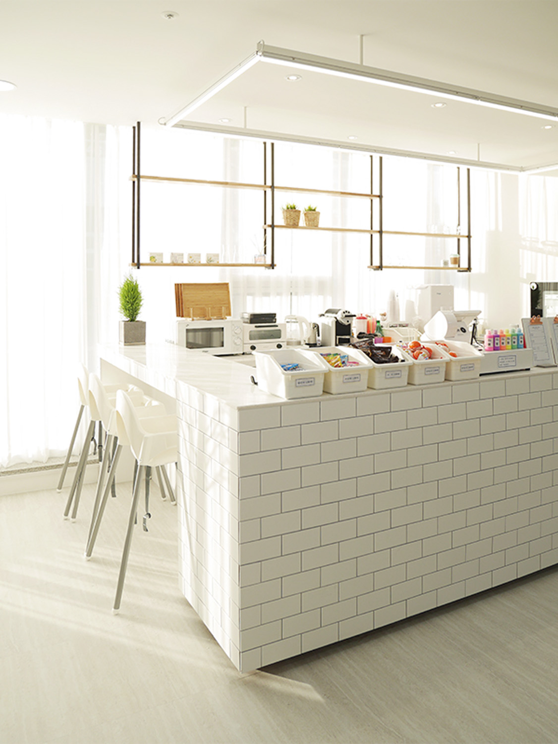 韩式简约风 点彩咖啡馆设计-9