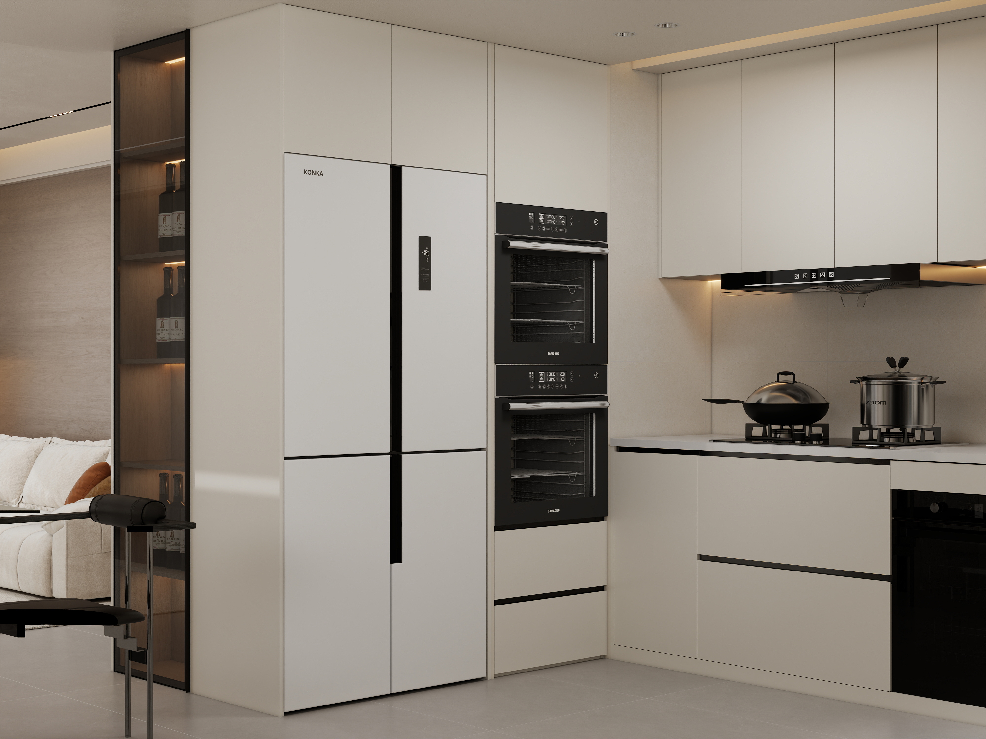 现代简约风·白云之星陈女士家装修丨中国广州-23