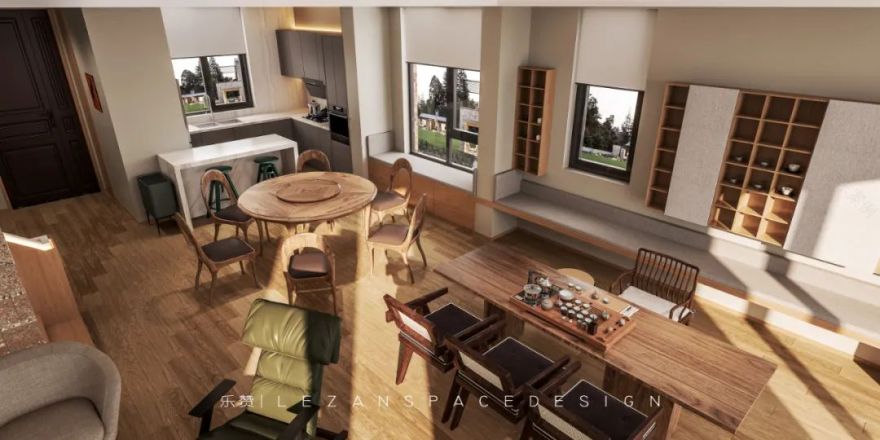 如行云流水~舒畅自在丨中国宁波丨宁波市乐赞室内装饰设计有限公司-14