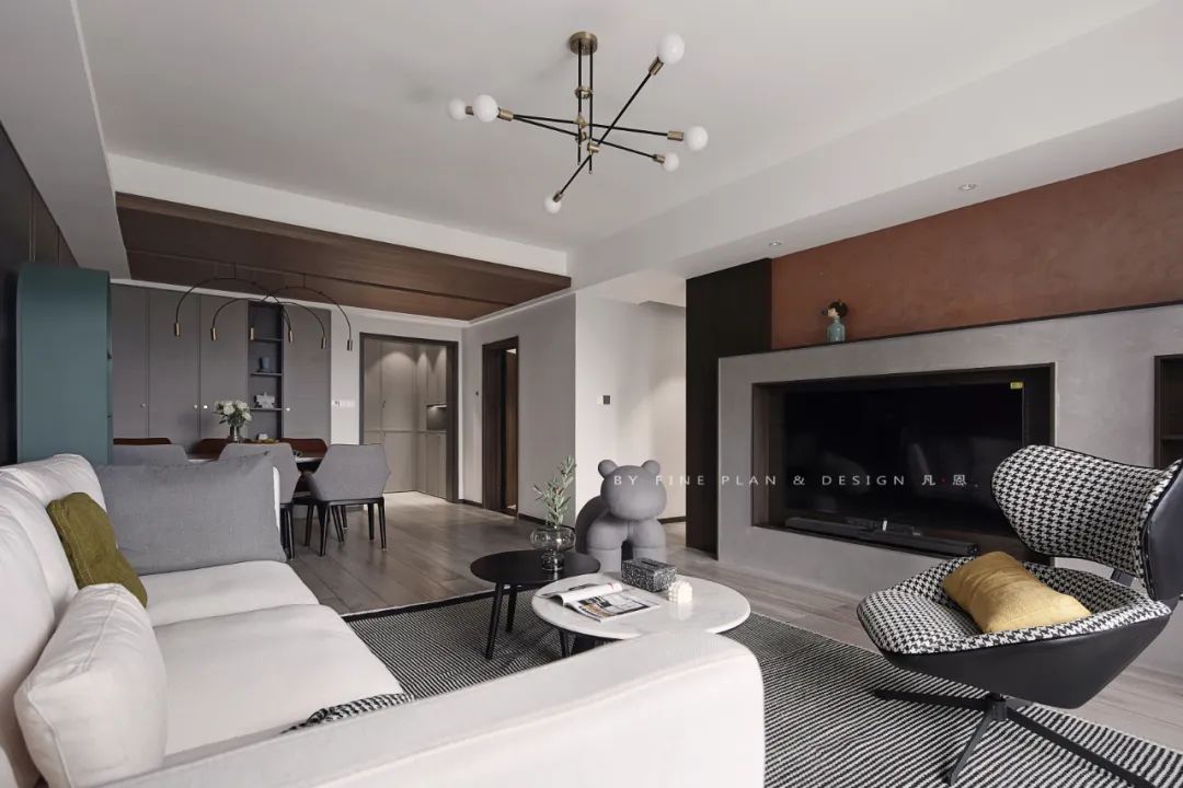 贵阳现代私宅设计 | 简约温馨,空间灵动-30