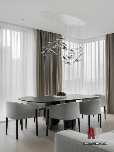 ЖК «Воробьев дом» 200平公寓室内设计-24