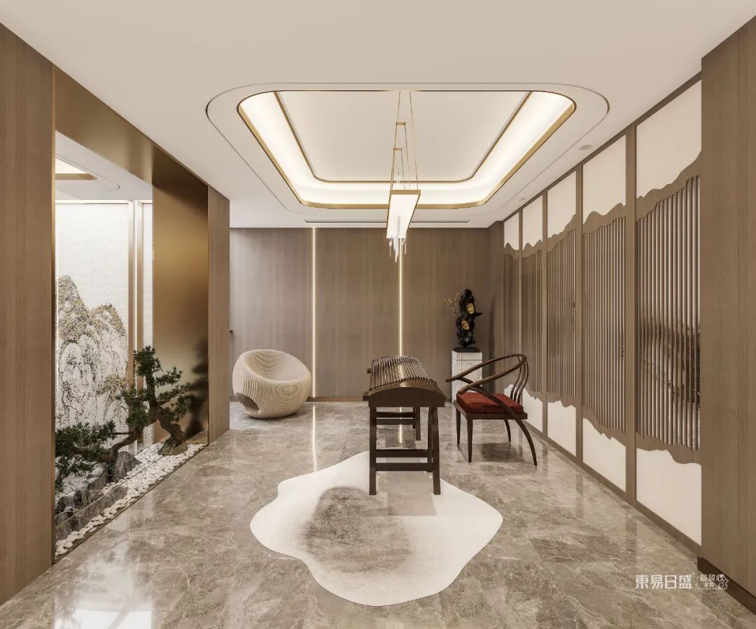 清韵东方 · 550㎡新中式风格别墅设计-18