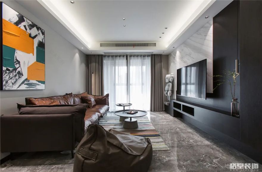 i Home 温馨后现代家居丨格堂装饰-5